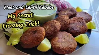 Super Easy Shami Kababs That Stay Fresh After Freezing | @annarecipes 