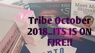 Tribe October 2018! Best beauty box in October!