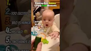 Рейтинг лучших моментов, когда малыши любят еду 😂