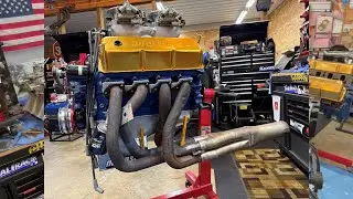 DragBoss Garage: Izzy's 69 Ford Mustang Build, Problem Q code, Header Heat, Gasket Gone, Cam Motion