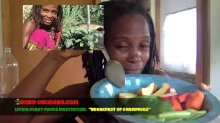 👩🏿&zwj;🌾 What I Eat Whole Living Foods Series | Vegan  Breakfast of Champions
