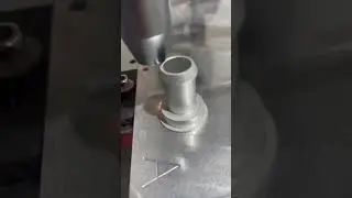 cold plate connector welding #aerospacecomponents #cnc #industrialmotors