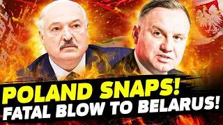 📛ALERT! POLAND ERUPTS OUT OF NOWHERE! WAR WITH BELARUS? CRUSHING STRIKE REPORTED!