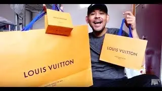 HUGE MENS LOUIS VUITTON UNBOXING | HAUL