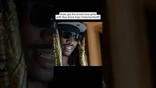 Дюк получил совершенно новые гриллзы с логотипом Dee Block #DukeDennis #AMP #Grillz #Jewelry ￼