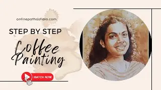 Coffee Painting Magic: Crafting Art with Caffeine #coffee
