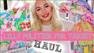 HUGE LILLY PULITZER FOR TARGET HAUL W/ TRY ON | SimplyAlexandra321