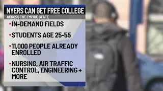 NYers can get free college tuition for in-demand fields