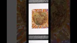 100 Days of Artomancy&mdash;Session 2: The Sun #artomancy #esotericart  #acrylicpainting