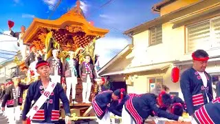 2022【令和4年】9月4日 岸和田 旧市 試験曳き 岸和田だんじり祭り 下野町