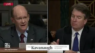 Coons to Kavanaugh: Put yourself in our shoes