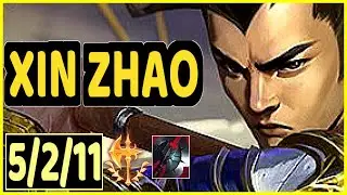 XIN ZHAO VS SYLAS - 5/2/11 KDA JUNGLE GAMEPLAY CHALLENGER I