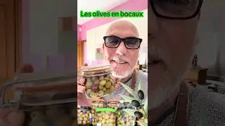 Les olives en bocaux #asmr #cuisine #recette #provence #cooking