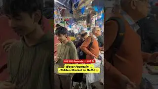Cheapest water fountain hidden market in Delhi #youtubeshorts #waterfountain #fountain #waterfall