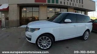 Land Rover Range Rover HSE 2019 года выпуска, чистая история Carfax, полный привод, множество фун...