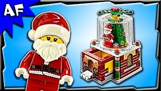 Lego Christmas SNOW GLOBE Holiday Limited Edition 40223 Speed Build