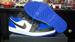 Air Jordan 1 LOW &ldquo; Royal Toe &ldquo; 2019 release Sneaker unboxing #video