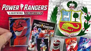 UNBOXING: Peru's Power Rangers Sticker Book with Lightning Collection Artwork!