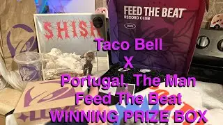 My TACO BELL FEED THE BEAT Limited Edition Purple Vinyl PRIZE &ldquo;SHISH&rdquo; Portugal. The Man Reveal Video