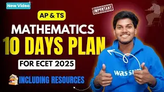 Maths 10-Days Plan (ECET 2025) | #apecet2025 #tsecet2025 #askabhinow @apecet2026