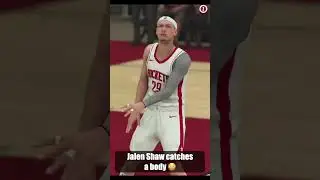 JALEN SHAW POSTER 🤯 | Fictional Basketball League | #shorts
