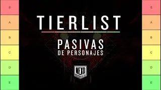 TIERLIST PASIVAS 🤔 | Unmatched