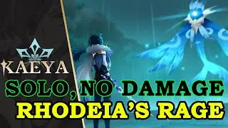 FLAWLESS - SOLO - Rhodeia's Rage Event with Kaeya - Oceanid boss - Genshin Impact