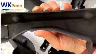 MJF 3D printing automotive parts for rapid prototyping