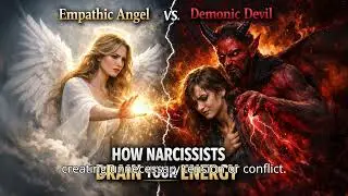 ✨ Empathic Angel vs. Demonic Devil😈: How Narcissists Drain Your Energy  | Narcissism Freedom