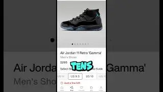 Jordan 11 Gamma Restock   #jordan11 #jordan11gamma #gamma #nike #nikeair #sneakers #kanyewest
