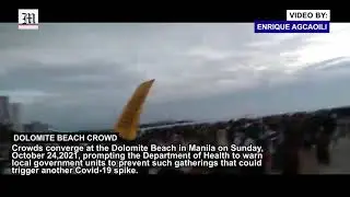Dolomite Beach crowd