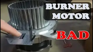 NO HEAT? BOILER TRIPPING – BAD BLOWER MOTOR FIX