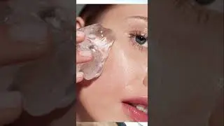 Ice on Face 😱 अनुहारमा Ice को प्रयोग #skincare #shorts #face