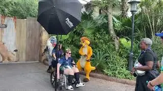 Disney&rsquo;s Animal Kingdom: Special Olympics Event - Timon and Rafiki