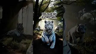Family drama in the jungle #Tiger #WildFamily #whitetiger  #jungle  #Wildlife #animals #family