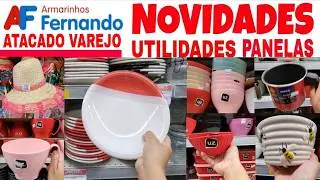 ARMARINHOS FERNANDO - ACHADINHOS PARA O LAR - promoção UTILIDADES PANELAS E TOUR NO ARMARINHOS BRÁS