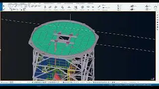Tekla Structures (xsteel): HOW TO DRAW 15M RADAR TOWER (2022)