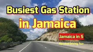 Busiest Gas Station in Jamaica