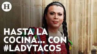 ¡Qué delicia! Fernanda Tapia se mete a la cocina de Lady Tacos de Canasta