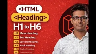 HTML Heading Tags Explained in Hindi | H1 to H6 with Examples | Web Development Course