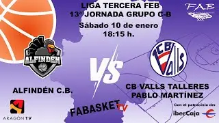 ALFINDEN CB vs CB VALLS TALLERES PABLO MARTÍNEZ