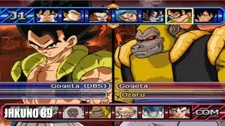 GOGETA TEAM vs GOGETA SSJ OZARU TEAM | DRAGON BALL Z BUDOKAI TENKAICHI 3