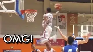 OH MY GOD! DJ Stephens CRAZIEST PUTBACK DUNK I've seen! 46