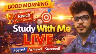 4 AM Morning Study 🌄| Study With Me LIVE 📚| NEET 2026 #livestudy