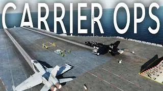 Carrier Ops on DCS is Like a Real Life Top Gun Simulator
