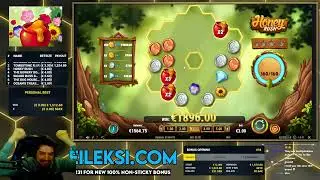 HUGE WIN on HONEY RUSH! | (Play'N Go)
