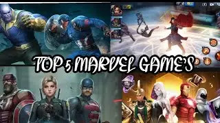 TOP 5 MARVEL GAME'S || TOP 5 ANDROID GAME'S