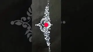 Advance Kalka Design For Beginners ll Chandan/Bindi Art ll Bengali Makeup#shorts #viral #video #art