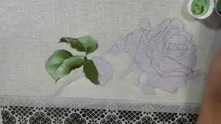 Como Pintar Rosa cor de Rosa de forma Simples, com Pétalas desenhadas