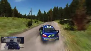 Dirt Rally Subaru Finland GoPro wheelcam Thrustmaster T150